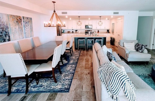 Fort Walton Beach Condo | Blu 100, 2019 Build, Ground Floor, 2 parking spots