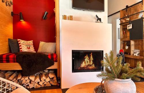 Tujetsch Apartment | BLUE ALPINE Lodge bis 6 Gäste, Cheminée, 400 m zum Skilift