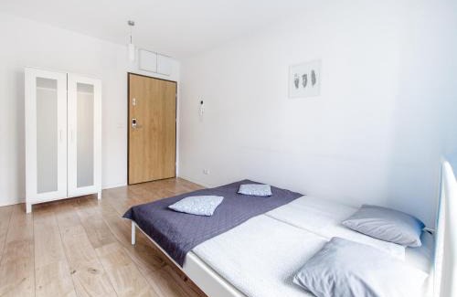 Krzyki Apartment | Blue Apartment with a terrace