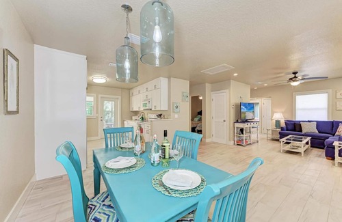 Holmes Beach House | Blue Bayou: Dog Friendly Home - 5 Houses to Beach by Anna Maria Life Vacation Rentals