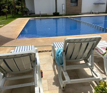 Skhirat Plage Apartment | Blue beach apartment