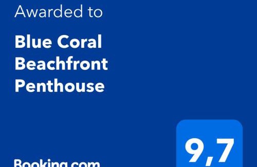 Wolmar Apartment | Blue Coral Beachfront Penthouse
