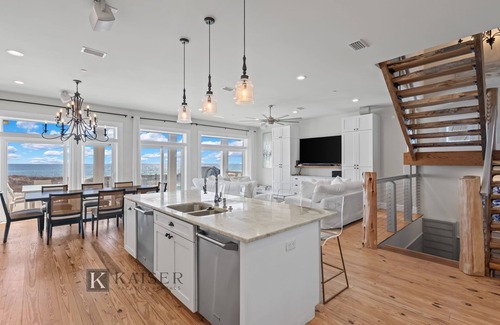 Ono Island House | Blue Diamond by Kaiser, Beach Front Luxury Home with Swim Spa, Outdoor Bar, & Grill