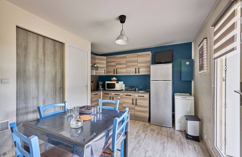 Merville-Franceville-Plage Apartment | Blue World - Appt avec terrasse