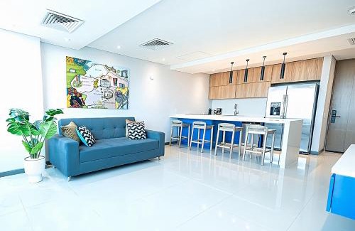 Riomar Apartment | Blue Garden Urban Skyline Suite