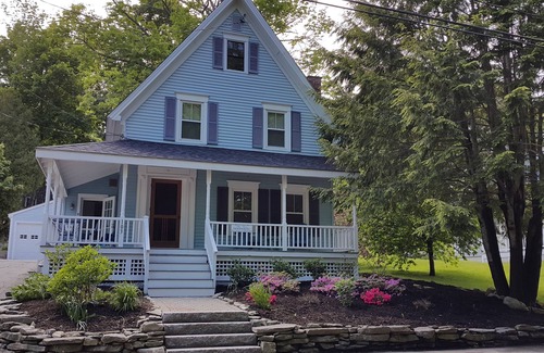Camden House | Blue House on Bayview Street. Great location. Modern farmhouse living.