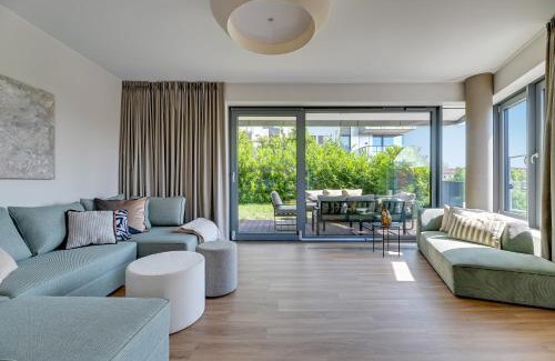 Gdansk City Center Apartment | Blue Mandarin Riverside Premium Sauna & Gym