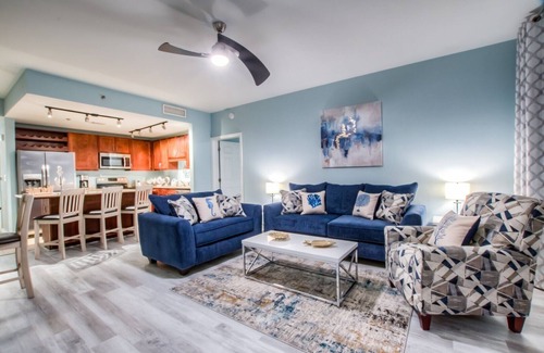 Panama City Beach Condo | "Blue Mind"-unit 1111-Laketown Wharf-ocean view, 2BR/2BA/Bunk beds room-sleep 8