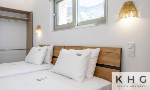 Mousata Villa | Blue pearl Villa with Private Pool in Afrato Village! Infinite sea views!