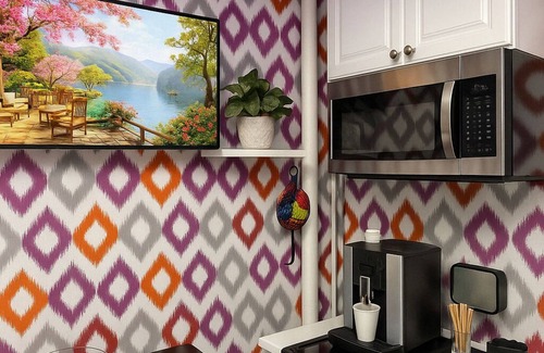 Upper Manhattan Apartment | Blue style Room shared bathroom in Harlem Manhattan