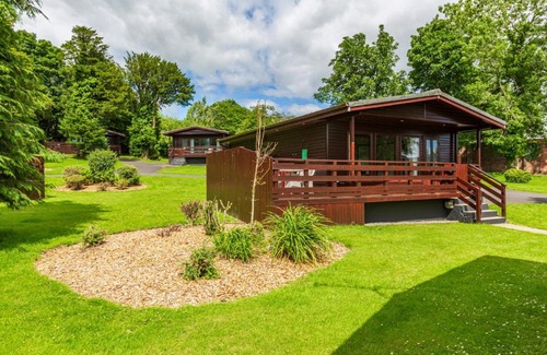Newton Stewart Ski Chalet | Bluebell Lodge 10 with Hot Tub