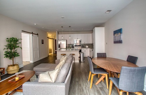 Bethesda Apartment | Blueground | Bethesda, balcony, nr Cabin John Park