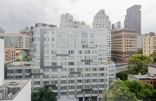Downtown Brooklyn Apartment | Blueground Bridge Plaza rooftop nr Brooklyn Bridge NYC-1873