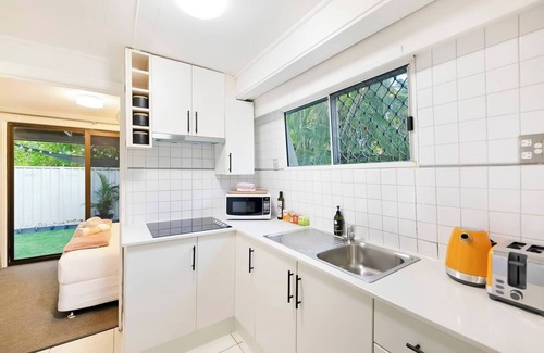 Coconut Grove House | Bluey Tiny House A frame Moments to Foreshore