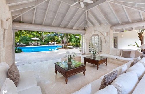 Sandy Lane House | Bluff House is a dreamy luxurious Caribbean villa with direct access to Sandy Lane beach
