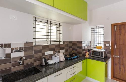 Sector 2 Apartment | BluO 1BHK City Centre HSR Layout - Balcony, Terrace Garden