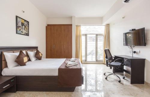 Koramangala 3 Block Apartment | BluO Studio Koramangala - Terrace Garden, Parking