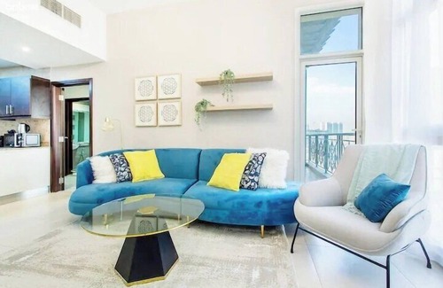 Al Barsha Apartment | bnbme | Luxury Al Barsha Apt near Miracle Garden