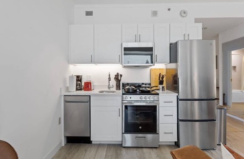 Atlantic City Apartment | Boardwalk CozySuites Condo with kitchen 40