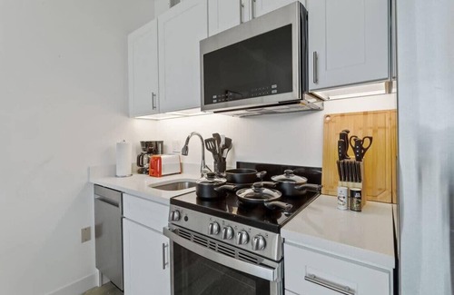 Atlantic City Apartment | Boardwalk CozySuites Condo with kitchen 40