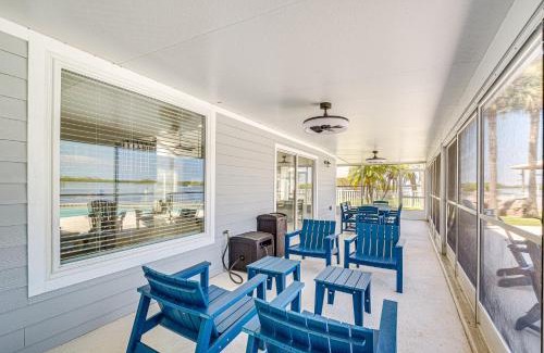 Dixie Shores House | Boat Dock and Pool Bayfront Crystal River Home