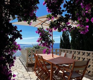 Antheor Apartment | Bohème Beach Villa with seaview & private garden, Antheor