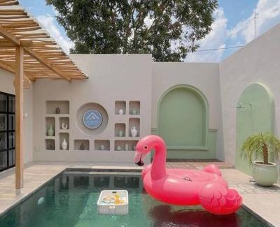 Mlati Villa | Bohemian Private pool Villa - Fulton Casablanca