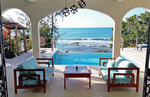 Treasure Beach Villa | Boho Chic 5-bedroom Beachfront Villa, 2 Private Pools Plus Personal Cook & Staff