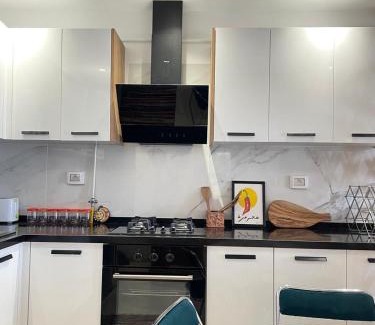 Sousse - Monastir Apartment | Boho Chic in Sahloul 4 Sunset