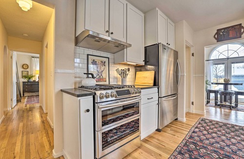 Veterans Park House | Boise Tudor Home w/Game Room < 2 Mi to Downtown!