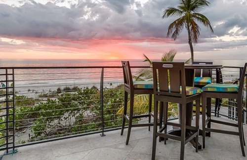 Bonita Springs House | Bonita Beach House - Right on Beach! Toes in Sand and Sunset Views