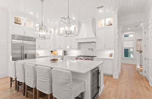 WaterSound Beach House | Book a Fall Stay Today! Golf Cart! Private Pool! 5 Adult Bikes! Close to Beach!