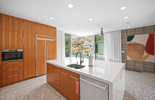 Cahuilla Hills House | Book a Fall Stay Today! Modern Home with Private Pool and Mountain Views!
