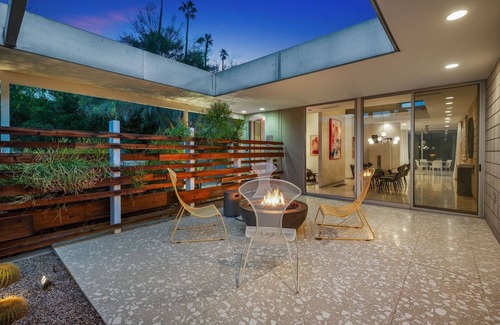 Cahuilla Hills House | Book a Fall Stay Today! Modern Home with Private Pool and Mountain Views!