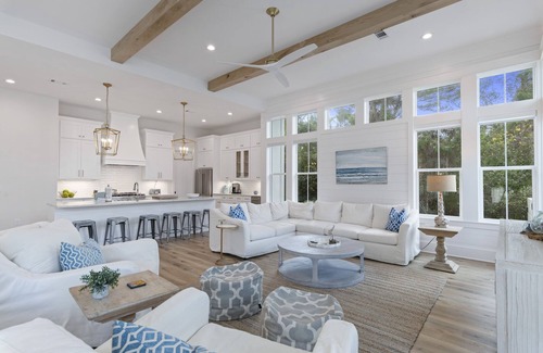 Gulfview Heights House | Book a Summer Getaway! Private Pool! 5 Adult Bikes! 30A Beaches! Short Walk to the Beach!