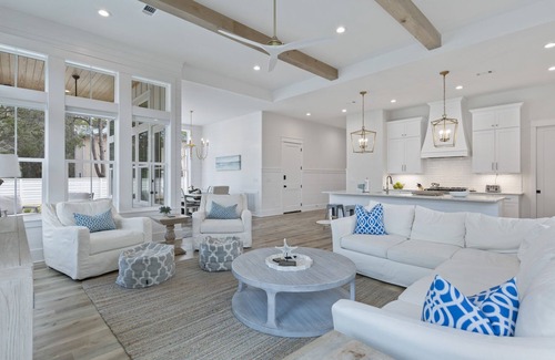 Gulfview Heights House | Book a Summer Getaway! Private Pool! 5 Adult Bikes! 30A Beaches! Short Walk to the Beach!