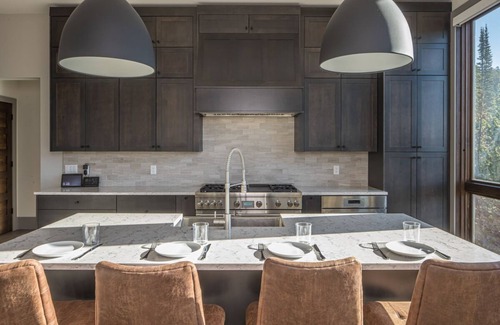 Big Sky House | Book for Winter! Mountain Village Ski-In/Ski-Out Lodge with Sauna and Hot Tub!