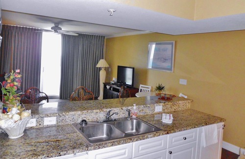 Panama City Beach Condo | Book Now! Balcony is right on the beachside. Great view of the Emerald Water!