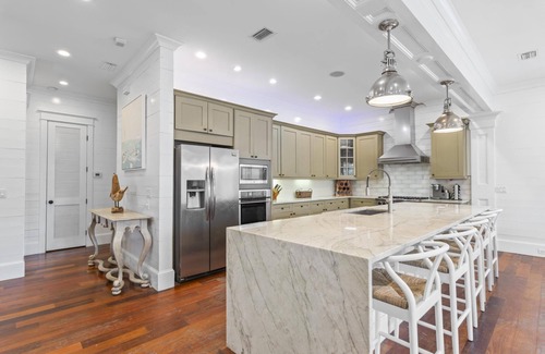 Grayton Beach House | Book Now for Fall! Grayton Beach! Private Lagoon Pool with Sitting Spa! 6 Adult Bikes!