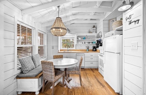 Cape San Blas Cottage | Book Now for Summer! Bay-side Bungalow! Firepit! Screened-in Porch! Private Deck!
