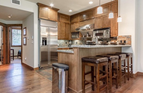 Woodwinds House | Book Summer Stays Today! Townhome with Private Hot Tub, Mountain Views and Grill; Close to Slopes!