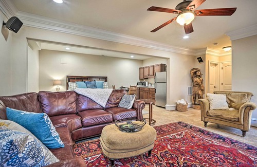 Mount Lena Apartment | Boonsboro Studio w/Wood-Burning Fire Pit!