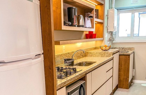 Floresta Apartment | Borges Gramado 2km from Rua Coberta