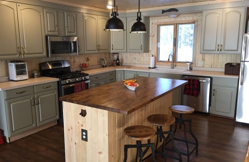 Boulder Junction Cabin | Boulder Lake Lodge; Beautiful, spacious, great views with boat dock & water toys