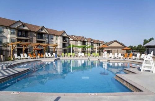 Middletown Apartment | Boulevard Stays Elegant 1BR Pool Gym & Secure Parking