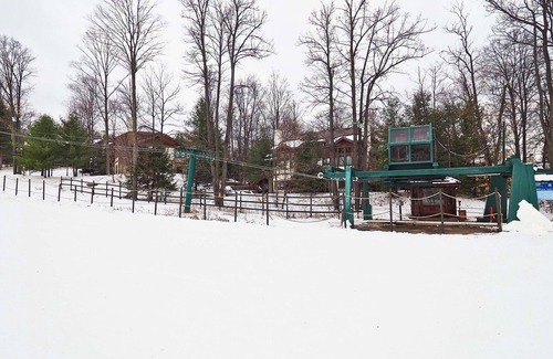 Boyne Falls Condo | Boyne Mountain, Ski in, Middle of Boyneland run on Fox Run Court