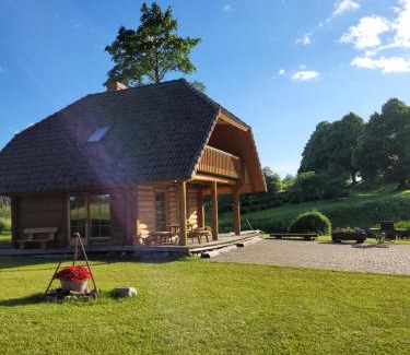 Amata Municipality House | Brīvdienu māja ar pirti "Strautkalni"