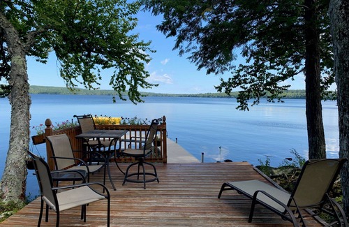 Ellsworth House | Branch Lake, lakefront cottage in the woods, Ellsworth ME