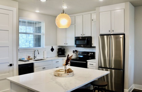 Graford Condo | Brand New- 1st Floor Possum Kingdom Lakefront Condo with Pool.