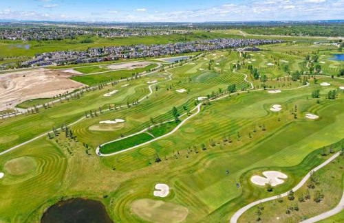 Southeast Calgary House | Brand New 3BR Home near Sikome Beach Bow River Golf Free WiFi and private two cars parking